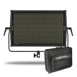 Walimex pro LED Niova 150-F Pro Flächenleuchte, 150 W Flächenlicht mit Bi-Color, Studioleuchte Helligkeit dimmbar, Videoleuchte mit Funksteuerung oder DMX512