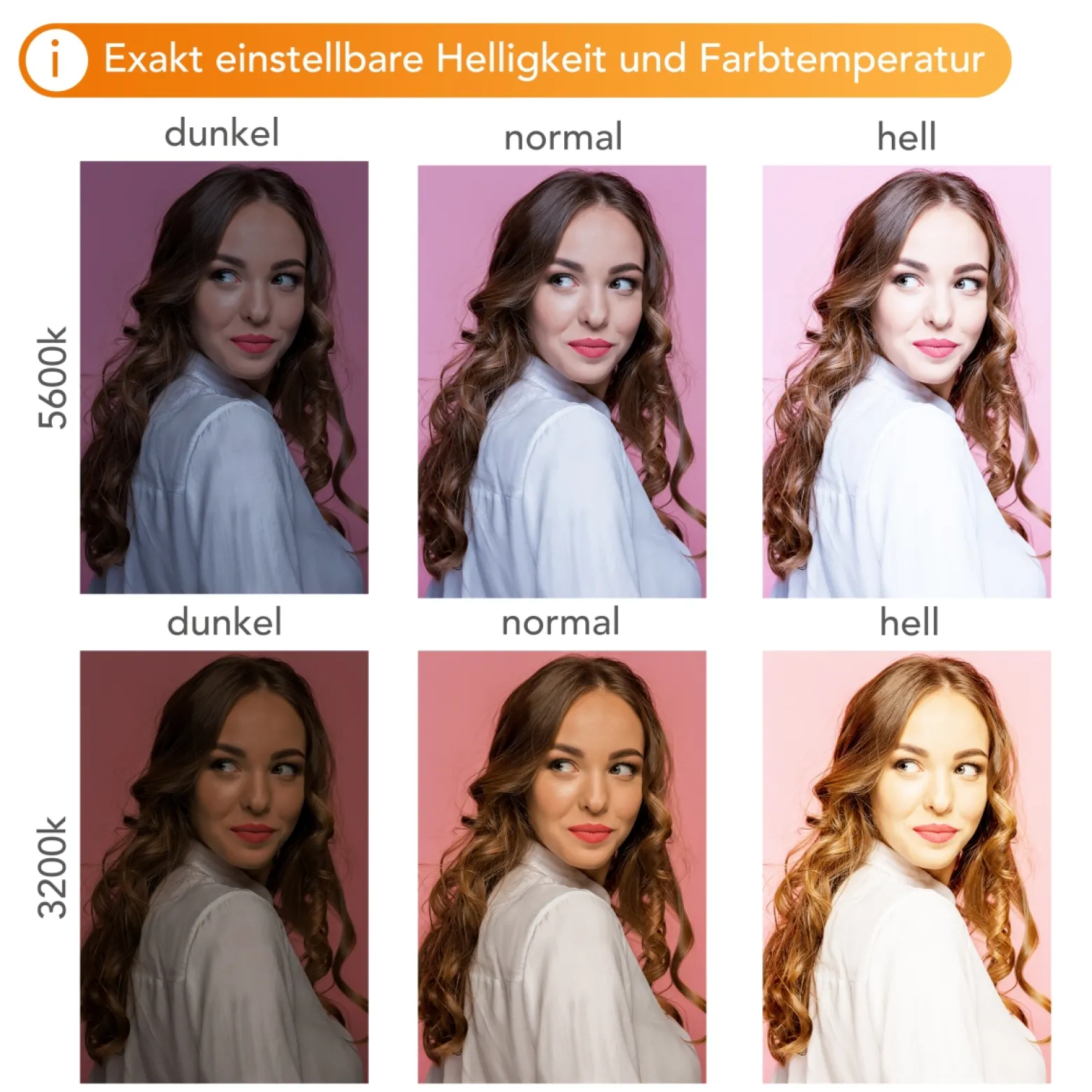 Walimex pro LED Niova 100-F Pro 100 W Bi-Color Flächenleuchte mit Lampenstativ, dimmbare Videoleuchte, Studioleuchte mit weichem Licht, Fotolicht mit Fernbedienung