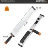 Walimex pro LED Rainbow RGB Leuchtstab, Stableuchte 18 W, Studioleuchte dimmbar und Bi-Color, Studio-Beleuchtung steuerbar per App, kompaktes Videolicht