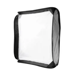 Walimex pro Magic Softbox 600 x 600 x 400 mm, Lichtformer um 360° drehbar, einfacher Aufbau, inkl. Frontdiffusor und Tasche, ideal für Kompaktblitze, Produkt- und Peoplefotografie