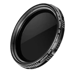 Walimex pro ND-Fader Graufilter vergütet 52 mm ND2-ND400 - Objektiv Filter aus hochwertigem optischem Glas, mit Metallfassung und Schutzhülle - Foto Zubehör