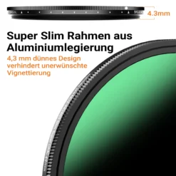 Walimex pro ND2-ND400 Fader Slim Super DMC 72 mm