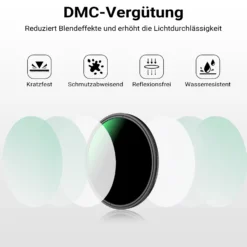 Walimex pro ND2-ND400 Fader Slim Super DMC 67 mm