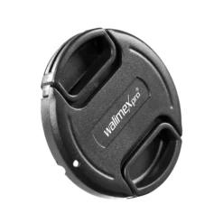 Walimex pro Objektivdeckel mit Innengriff 58 mm Frontdeckel aus Kunststoff schützt vor Staub, Kratzern und Schmutz
