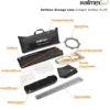 Walimex pro Octagon Softbox Plus Orange Line 90 cm - 600 x 900 x 900 mm - mit golden-silbernem Einsatz - schwarz-weiß - Lichtformer für Porträt- und Peoplefotografie