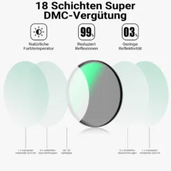 Walimex pro Polfilter Zirkular Slim Super DMC 52mm