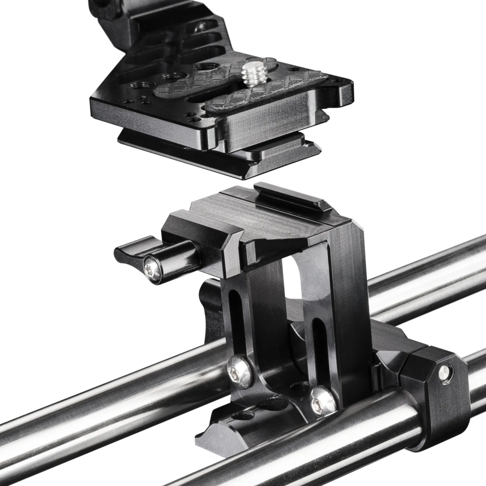 Walimex pro Rodmodul für Aptaris Cage-System - 15 mm Light Weight Support (LWS) Standard - Stangen Modul für Foto Video Zubehör Studio