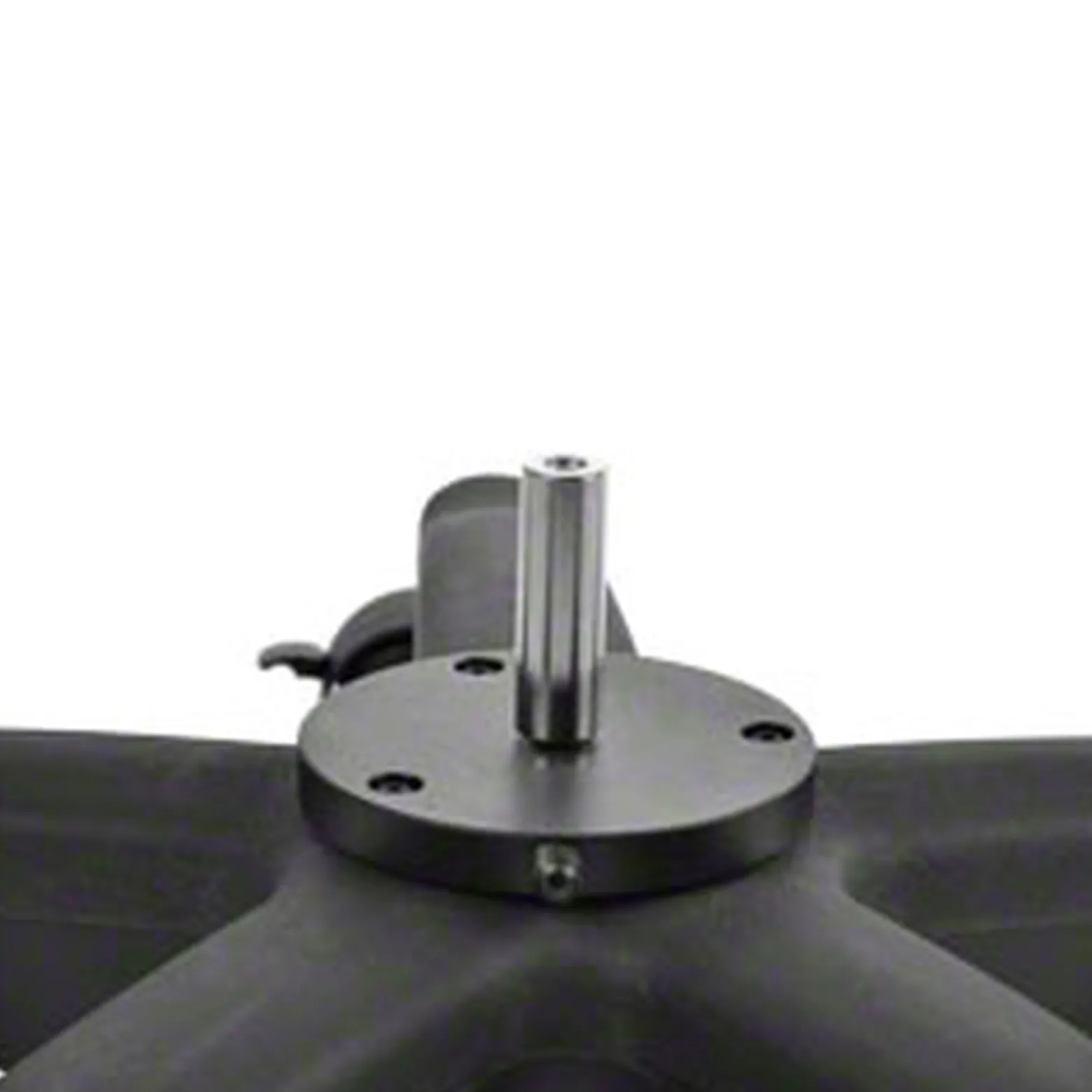 Walimex pro Rollstativ für Windmaschine höhenverstellbar 70-110 cm, Lampenstativ mit 12 kg Traglast, mit 5/8 Zoll Spigot, fünf Rollen und Feststellbremse
