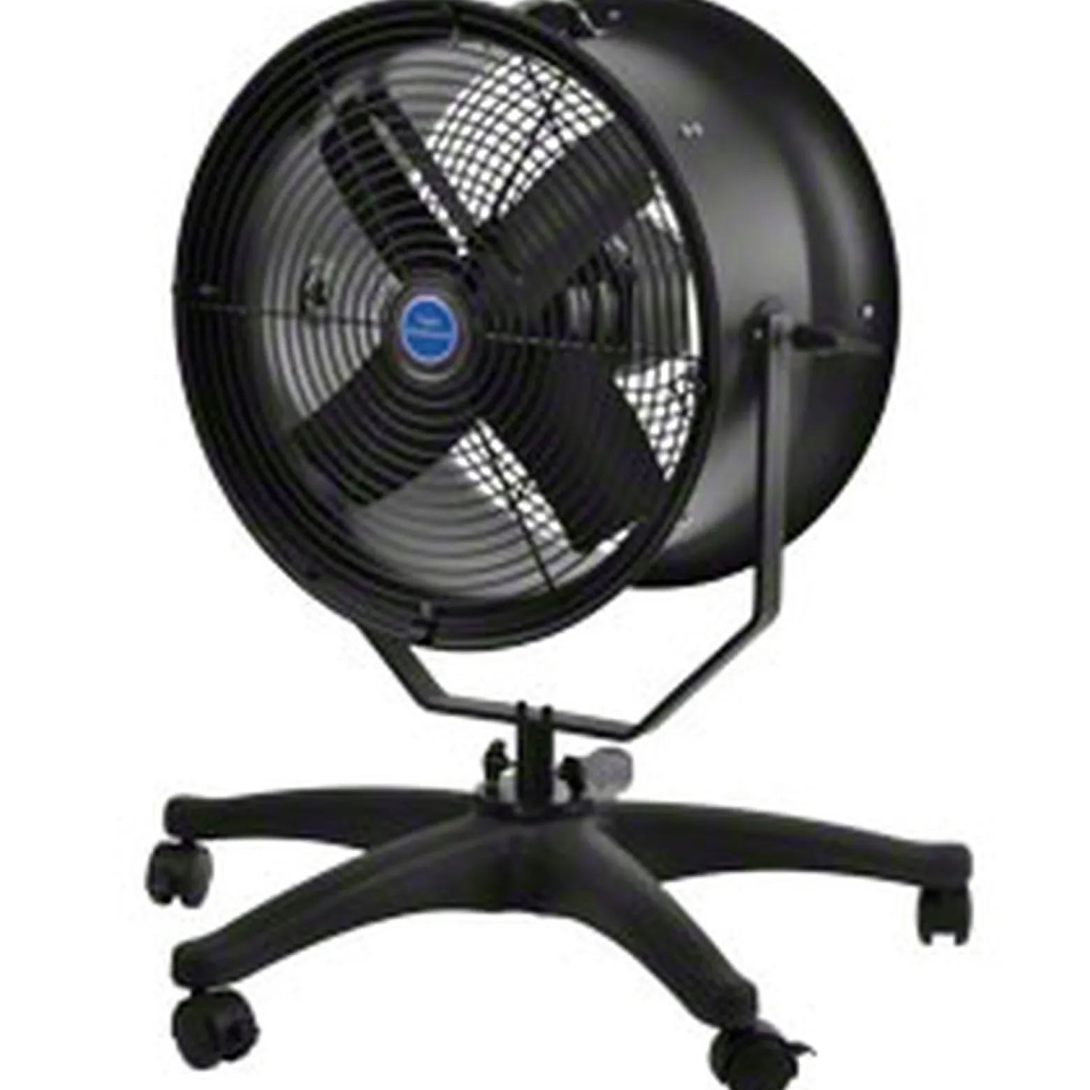 Walimex pro Rollstativ für Windmaschine höhenverstellbar 70-110 cm, Lampenstativ mit 12 kg Traglast, mit 5/8 Zoll Spigot, fünf Rollen und Feststellbremse