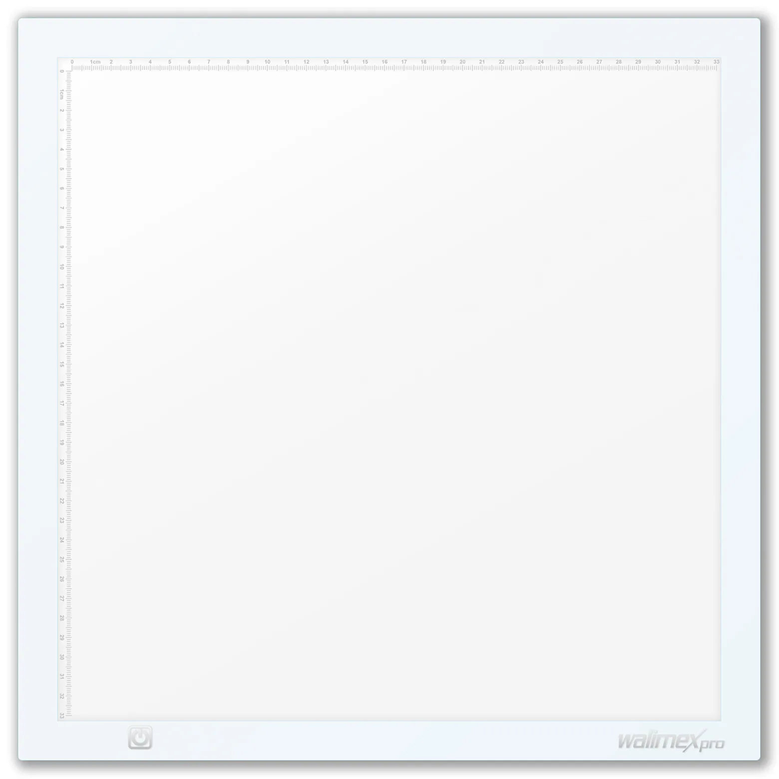 Walimex pro Shining White 380 LED Leuchttisch 15 W, Lightpad 38 x 38 cm, dimmbarer Lichttisch mit 5600 K Farbtemperatur, Zeichenbrett zum Abpausen, Malen, Zeichnen