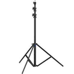 Walimex pro SmartLift Lampenstativ SL-300 Lichtstativ höhenverstellbar bis 3 m mit 7,5 kg Tragkraft, Aluminium Studiostativ mit Luftfederung