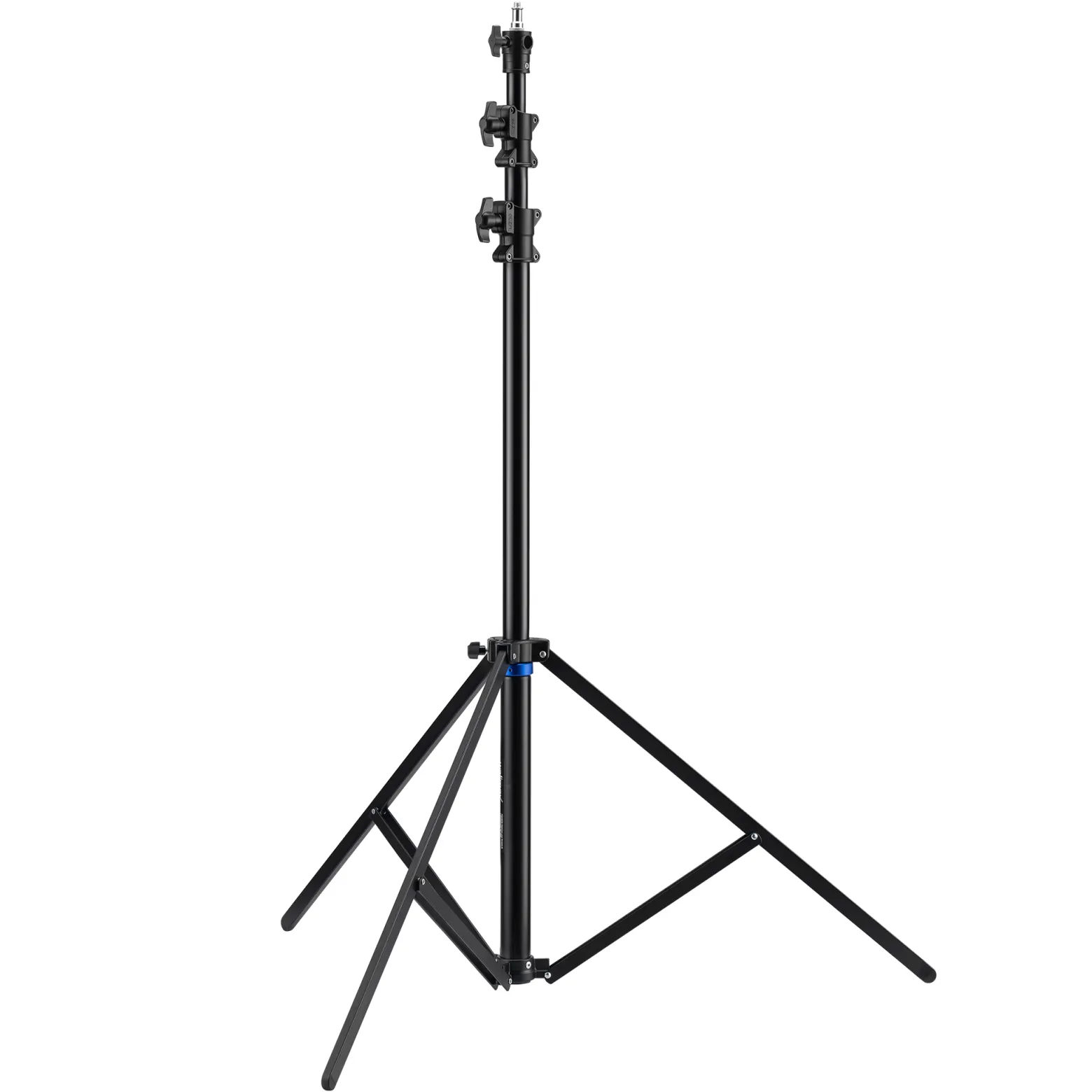 Walimex pro SmartLift Lampenstativ SL-300 Lichtstativ höhenverstellbar bis 3 m mit 7,5 kg Tragkraft, Aluminium Studiostativ mit Luftfederung