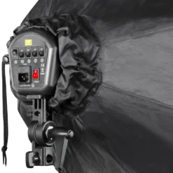 Walimex pro Softbox für Daylight 1260 Ø 80 cm Oktagon-Lichtformer für gleichmäßiges Dauerlicht und natürliches Augenlicht