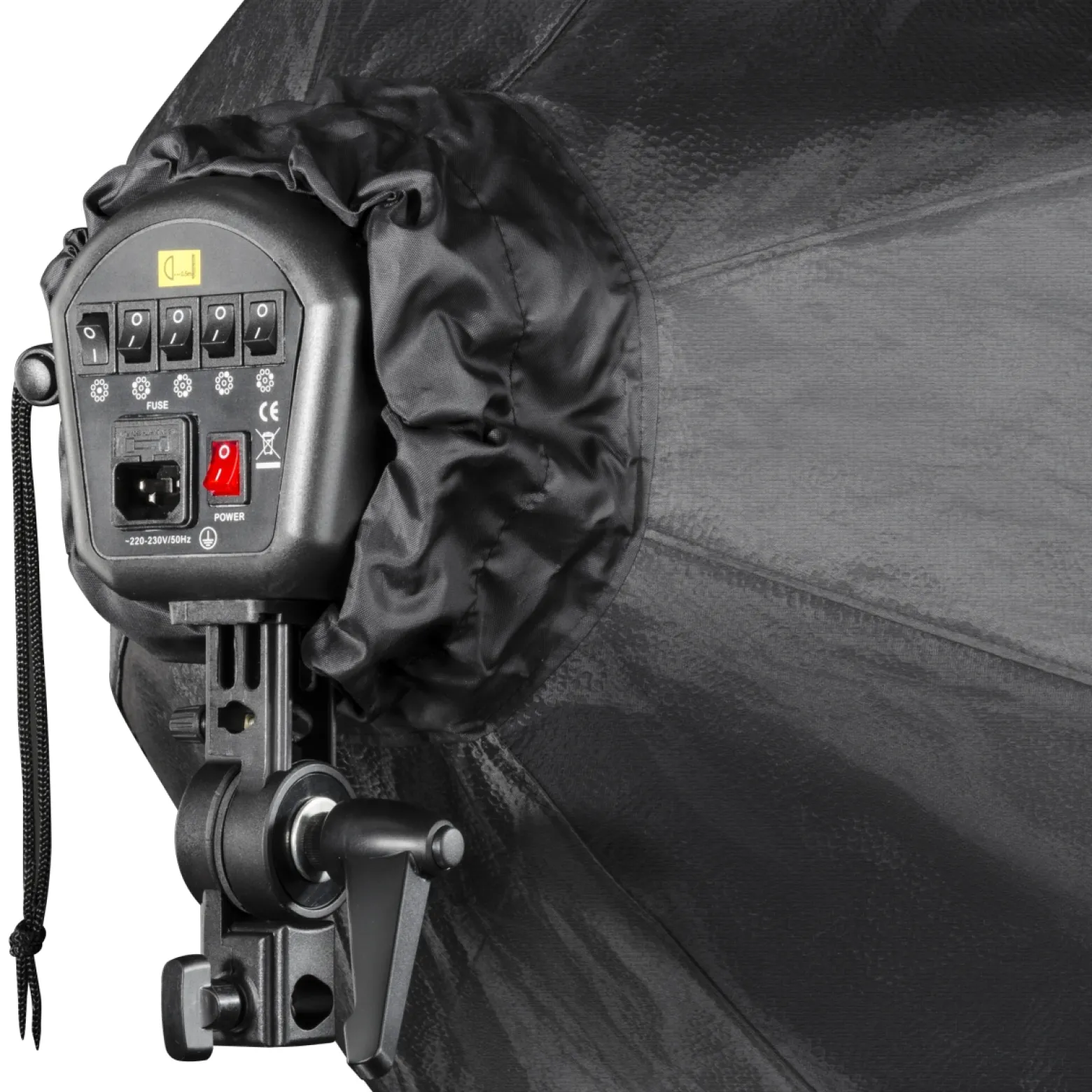 Walimex pro Softbox für Daylight 1260 Ø 80 cm Oktagon-Lichtformer für gleichmäßiges Dauerlicht und natürliches Augenlicht