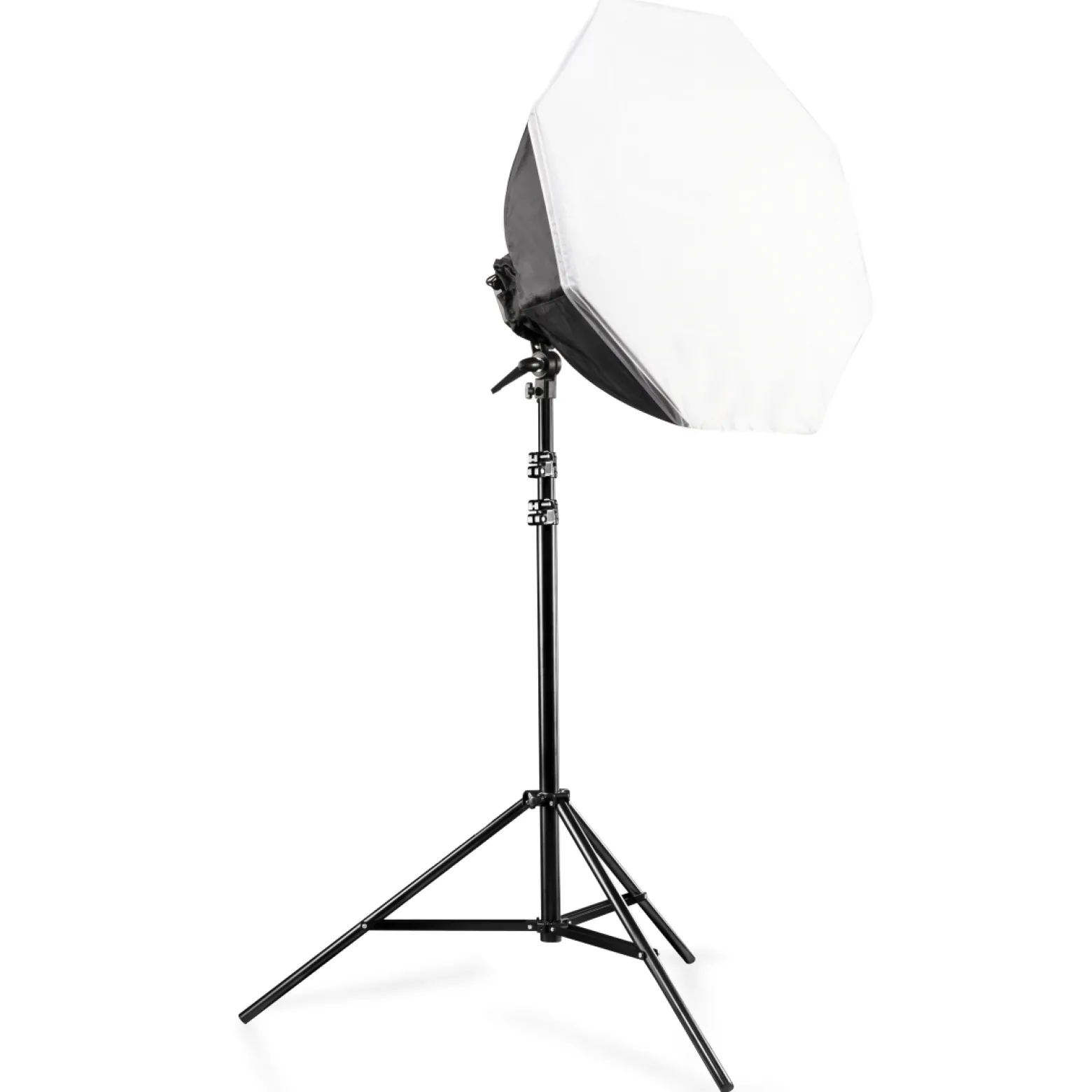 Walimex pro Softbox für Daylight 1260 Ø 80 cm Oktagon-Lichtformer für gleichmäßiges Dauerlicht und natürliches Augenlicht