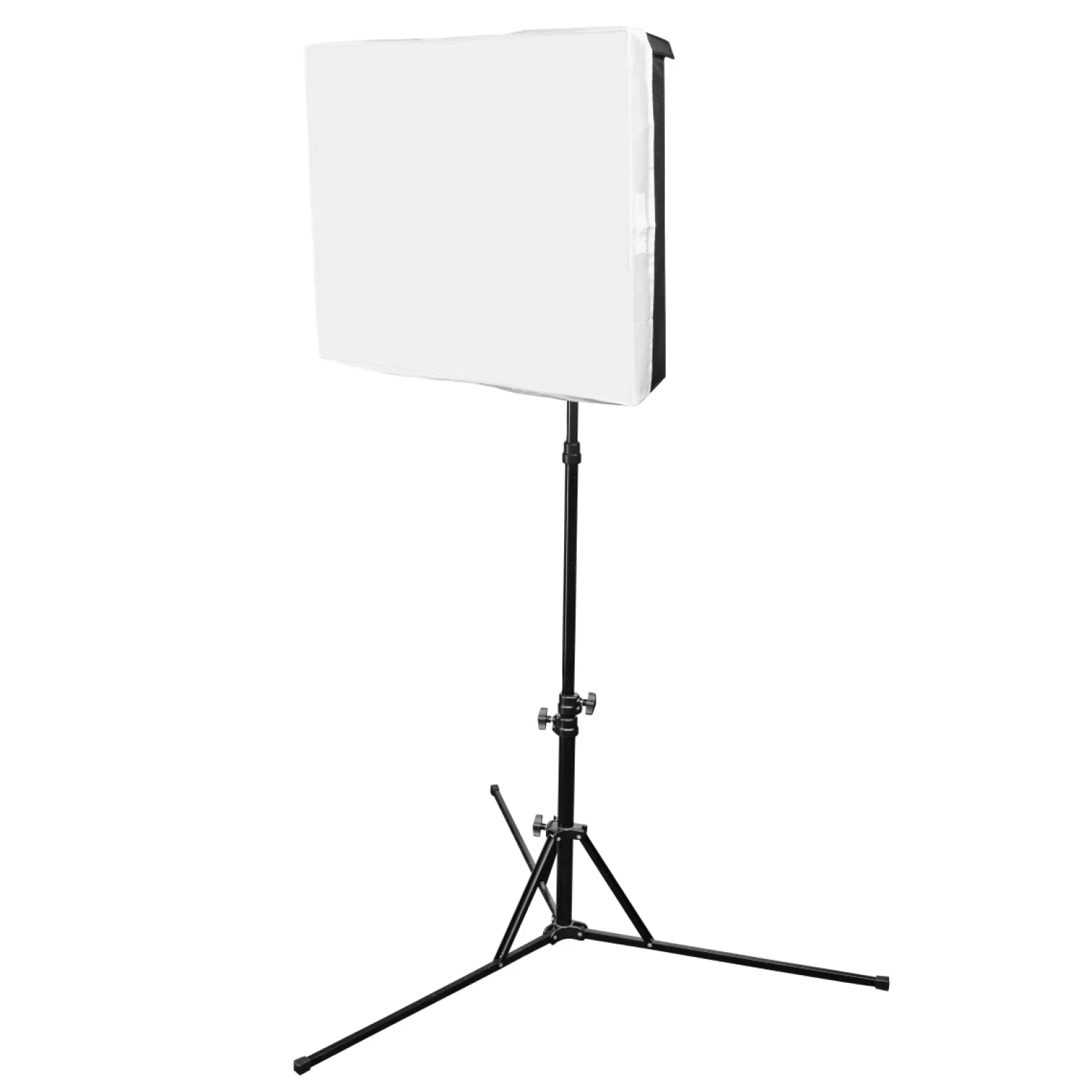 Walimex pro Softbox für Flex LED 500 Bi Color Leuchte, hochwertige Soft Box 50 x 36 x 10 cm mit Frontdiffusor, leichter Aufbau ideal für Fotostudio