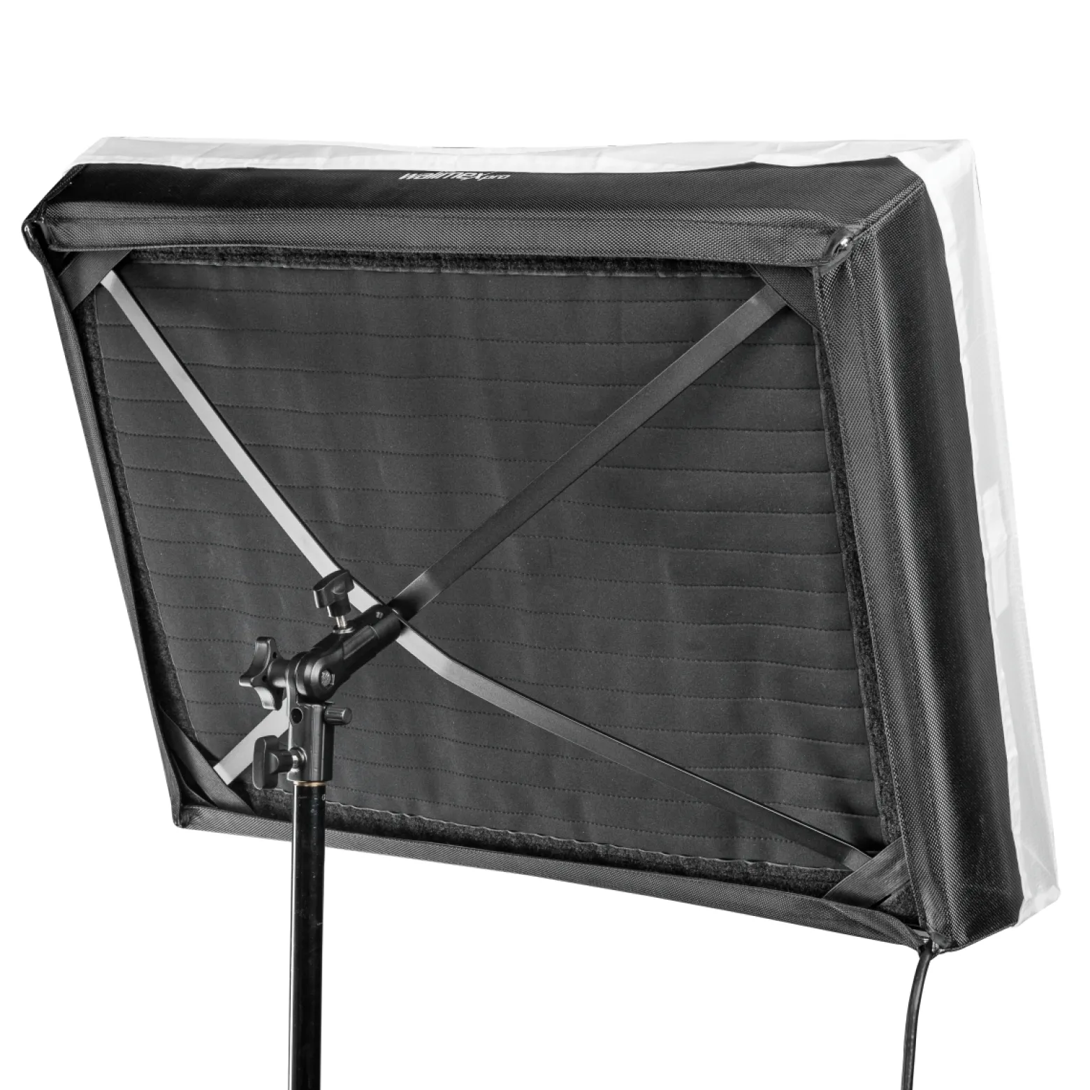 Walimex pro Softbox für Flex LED 1000 Bi Color Leuchte, hochwertige Soft Box 65 x 50 x 10 cm mit Frontdiffusor, leichter Aufbau ideal für Fotostudio