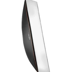 Walimex pro Softbox Orange Line 40x180, um 360° drehbar, einfacher Aufbau, inkl. Diffusoren und Transporttasche, ideal für Produkt- und Peoplefotografie