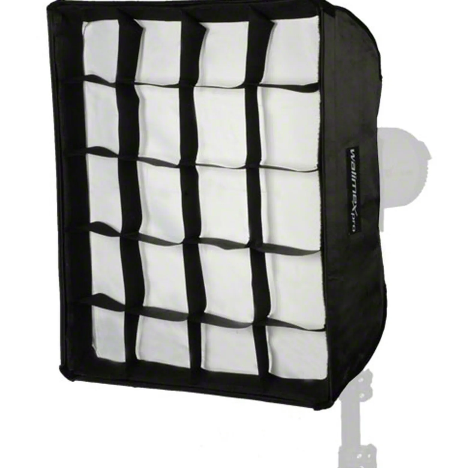 Walimex pro Softbox PLUS 40 x 50 cm - 360° drehbar, schneller Aufbau, inkl. Diffusoren, Grid & Transporttasche - passend für Produkt-, Beauty- & Peoplefotografie