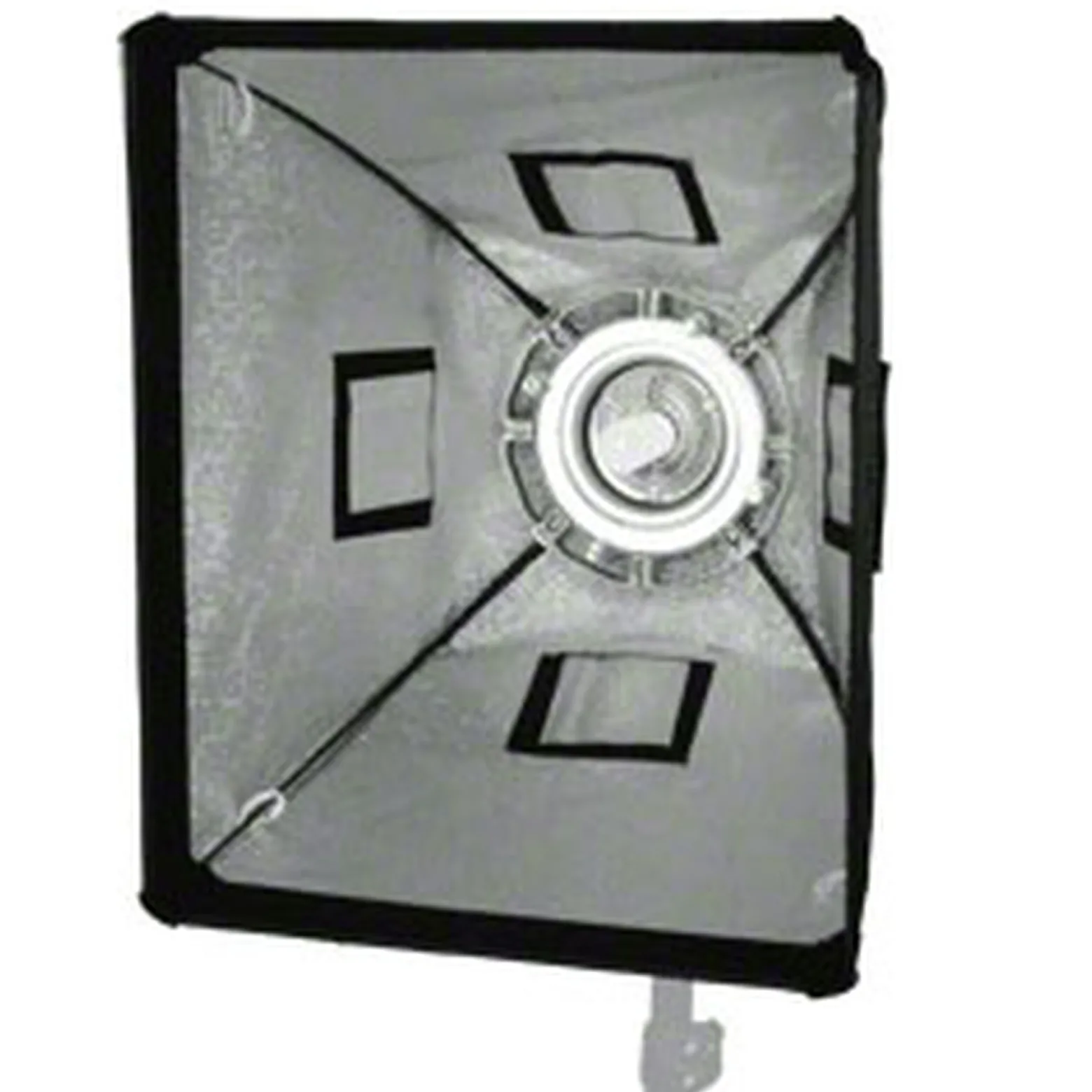 Walimex pro Softbox PLUS 40 x 50 cm - 360° drehbar, schneller Aufbau, inkl. Diffusoren, Grid & Transporttasche - passend für Produkt-, Beauty- & Peoplefotografie