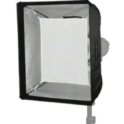 Walimex pro Softbox PLUS 40 x 50 cm - 360° drehbar, schneller Aufbau, inkl. Diffusoren, Grid & Transporttasche - passend für Produkt-, Beauty- & Peoplefotografie