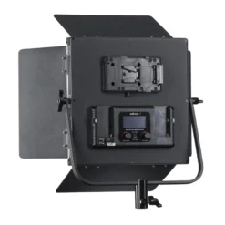Walimex pro Soft LED 520 Brightlight Bi-Color Set LED Flächenleuchte 40 W dimmbar 3200–5600 K inkl. 2 NP-F 960 Akkus Ladegerät und Transporttasche für Foto und Video