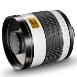Walimex pro Spiegel Objektiv 800/8,0 DSLR für MFT Anschluss – Länge 131mm – für 800mm Brennweite – Vollformat/APS-C Sensor – für Reise Natur Tiere – K-Mount T2-Adapter – 3,5m Naheinstellgrenze