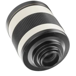 Walimex pro Spiegel Objektiv 800/8,0 DSLR kompatibel mit Canon EOS M – Länge 131mm – für 800mm Brennweite – Vollformat/APS-C Sensor – Reise Natur Tiere – K-Mount T2-Adapter – 3,5m Naheinstellgrenze