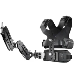 Walimex pro StabyBalance II Set, Weste und 2 Federarme für Schwebestativ bis 5,5 kg, Stativ Zubehör für professionelle Videografie, Videofilm