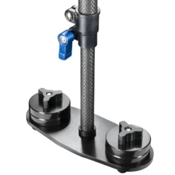 Walimex pro StabyPod XS Schwebestativ 40 cm Aluminium und Carbon Steadycam zur Stabilisierung von DSLR-Kameras