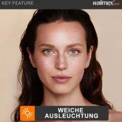 Walimex pro Studio Softbox Octagon 90cm, um 360° drehbar, einfacher Aufbau, inkl. Grid, Maske, Bowens Adapter und Transporttasche, ideal für Porträts und Beauty-Aufnahmen