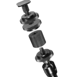 Walimex pro Swivel Arm Magic DSLR-Gelenkarm Stativ Auslegearm 18 cm 2-er Set für Videostative, Rigs und Dolly