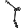 Walimex pro Swivel Arm Magic 28 - 280 x 70 x 39 mm - Tragfähigkeit 2 kg max - 2x 1/4 Zoll Schraube - DSLR-Gelenkarm, Auslegearm für Videostative, DSLR Rigs, Dollys und Aufnahmetische, Schwarz