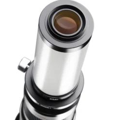 Walimex pro Teleobjektiv 650-1300mm 1:8-16 CSC kompatibel mit Nikon F – Manueller Fokus, Zoom-Teleobjektiv für Vollformat & APS-C Sensor – Ganzmetallfassung, inkl. Aufbewahrungstasche & Deckeln