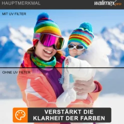 Walimex pro UV-Filter Slim MC 49mm - Schutz vor UV-Strahlen und Verschmutzung, Hochwertige Mehrschichtvergütung, mit äußerst dünner, gering auftragender Metallfassung, Inkl. Schutzhülle