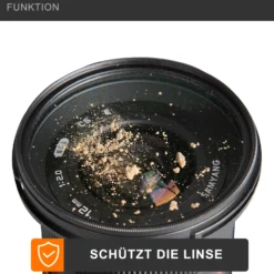 Walimex pro UV-Filter Slim MC 55mm - Schutz vor UV-Strahlen und Verschmutzung, Hochwertige Mehrschichtvergütung, mit äußerst dünner, gering auftragender Metallfassung, Inkl. Schutzhülle