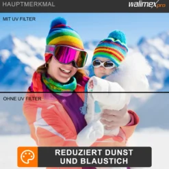 Walimex pro UV-Filter Slim Super DMC 82mm - besonders hochwertiger UV Filter Objektivfilter, Slim – nur 2,5 mm,16x Super DMC Vergütung, für Objektivschutz und brilliante Farben, mit Box