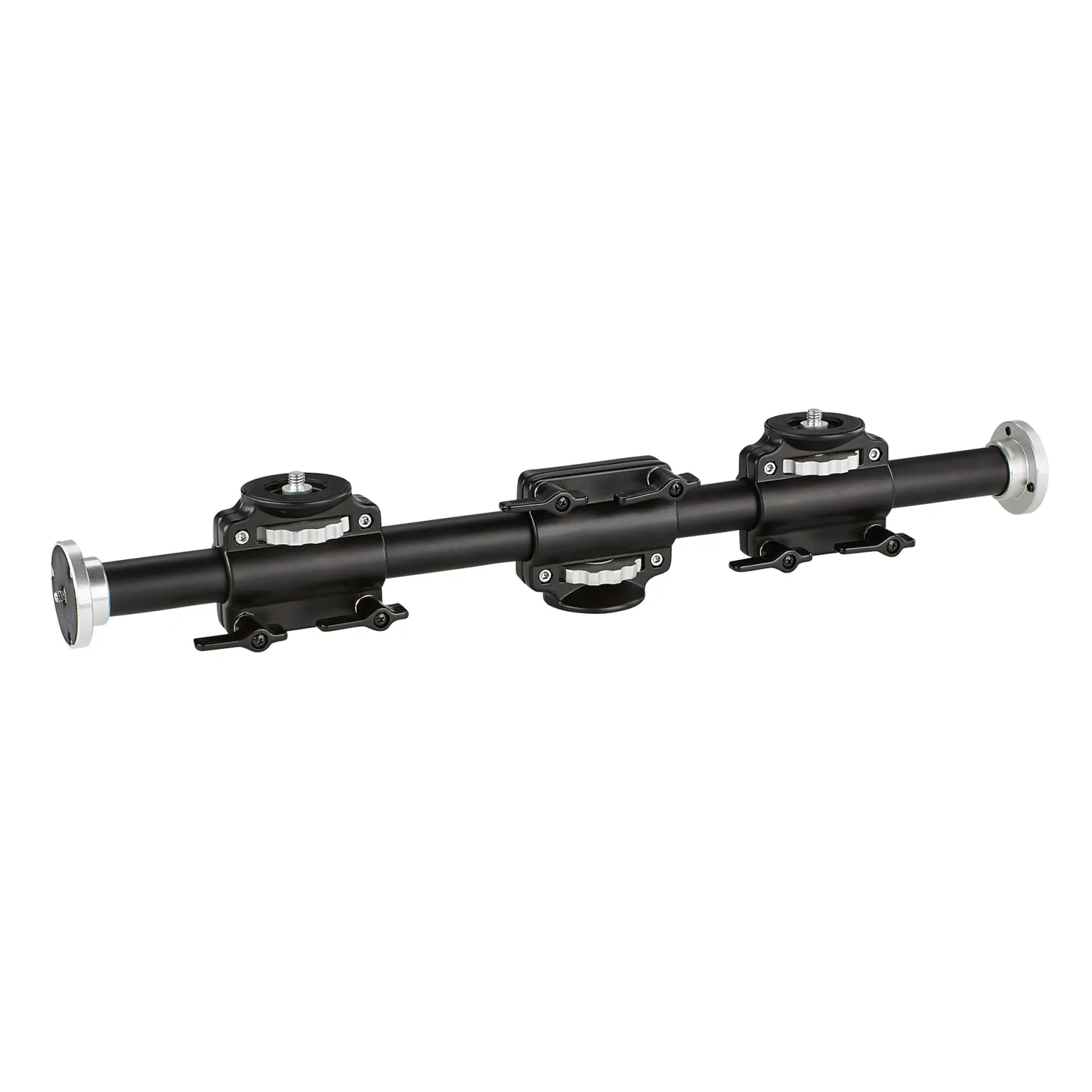 Walimex pro WT-628 Auslegearm 60 cm, Kamera Slider bis 4 Geräte montierbar, für Fotostativ mit 2x 3/8'' und 2x 1/4'' Gewinde, vielseitig einsetzbar im Fotostudio
