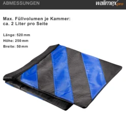 Walimex Sandsack Gewicht für Galgenstative und Lampenständer, befüllbar für optimale Beschwerung von Kamera- oder Lichtstativen, Gewichtssack für Fotostudio und Outdoor-Fotografie