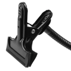 Walimex Schwanenhals 600 x 130 x 130 mm Klemmbereich ca. 3,5 cm mit 1/4" Gewinde, Spigot, Klemmhalter und Studioclip
