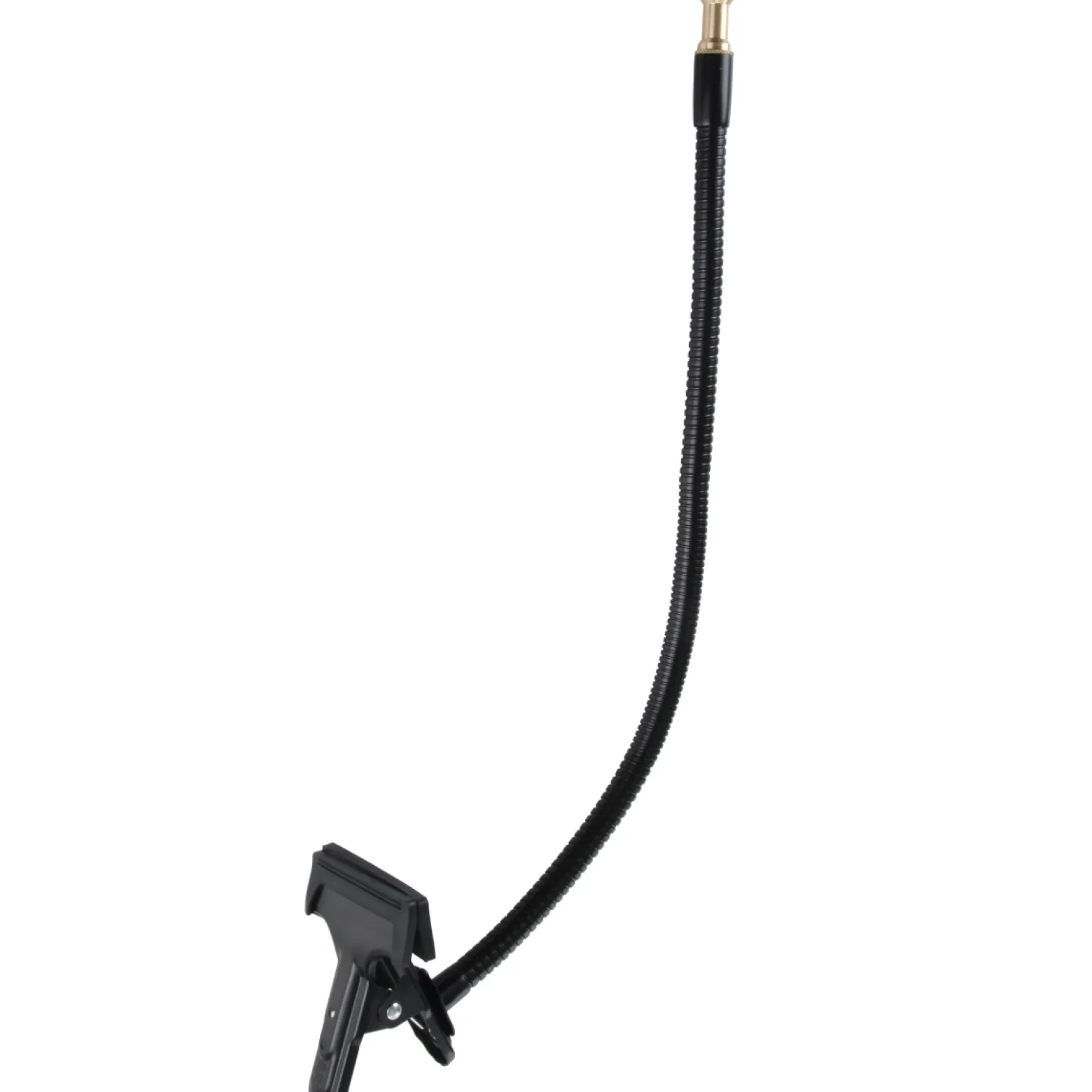 Walimex Schwanenhals 600 x 130 x 130 mm Klemmbereich ca. 3,5 cm mit 1/4" Gewinde, Spigot, Klemmhalter und Studioclip