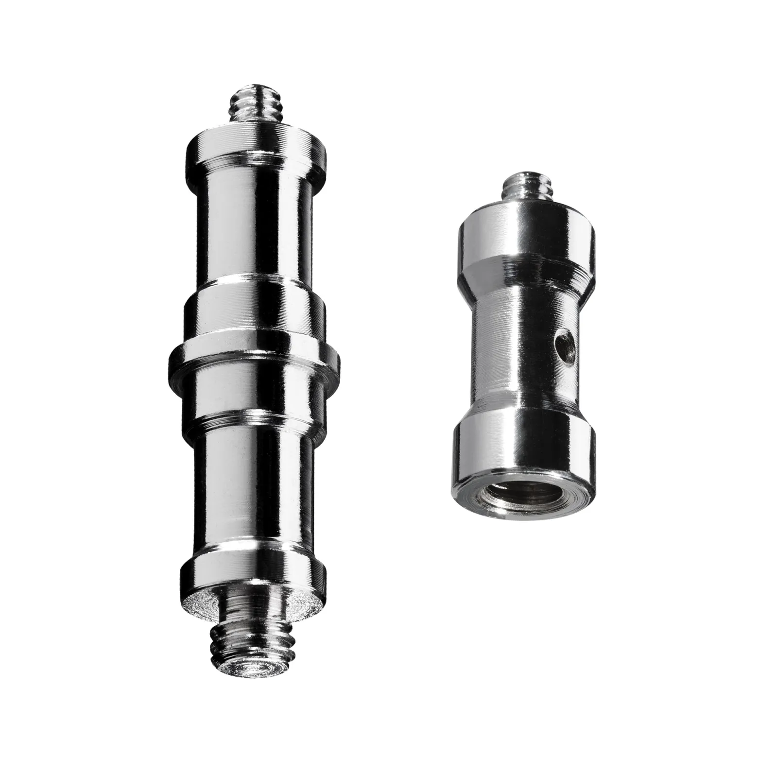 Walimex Set 1x Spigot Gewinde Adapter 3/8 Zoll bis 1/4 Zoll und 1x Spigot Gewinde Adapter 3/8 Zoll auf 1/4 Zoll– Gewindeadapter für Kamera Zubehör und Stativ – Fotostudio Fotoshootings Fotografie