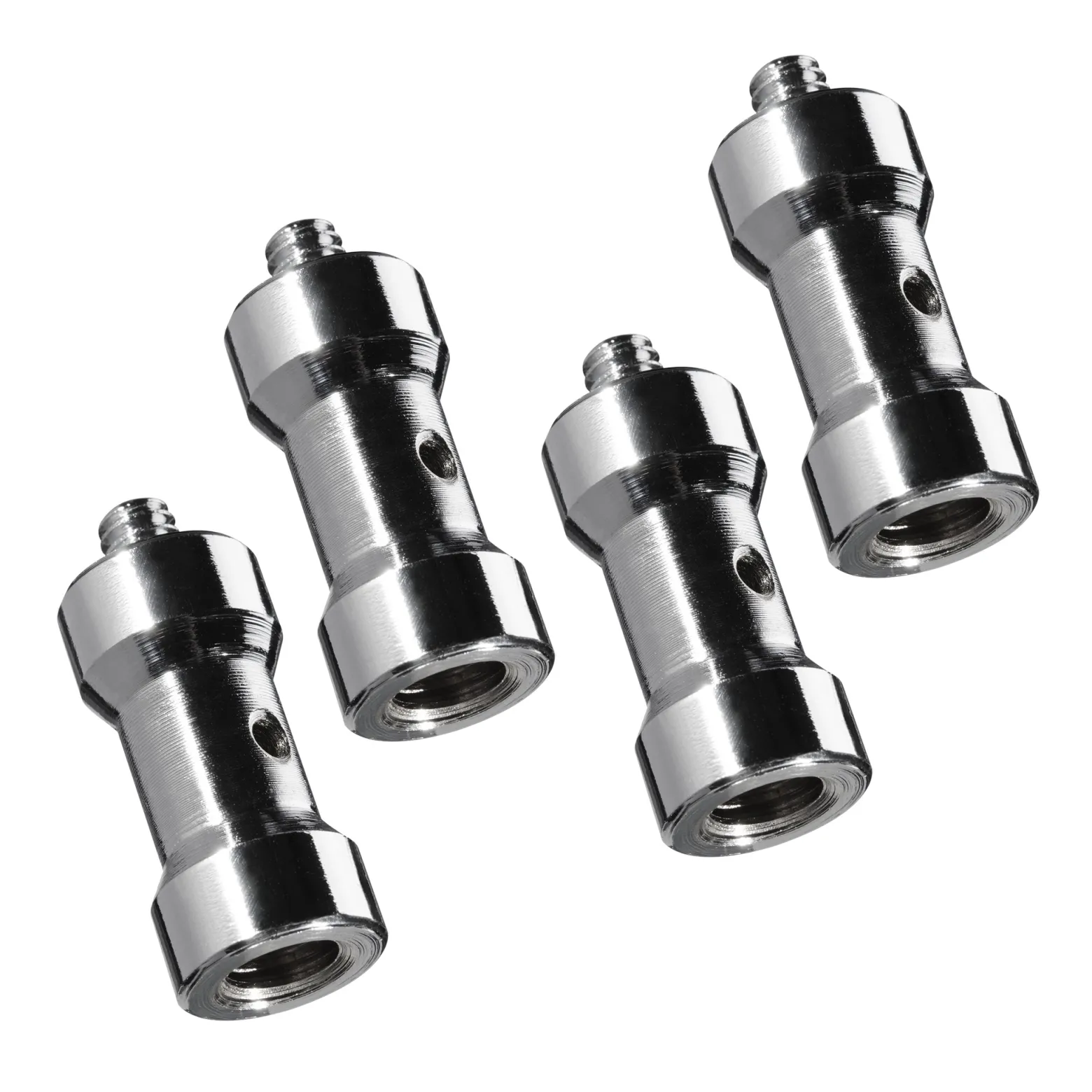 Walimex Set 4x Spigot Gewinde Adapter 1/4 Zoll auf 3/8 Zoll – Gewindeadapter für Kamera Zubehör und Stativ – Fotostudio Fotoshootings Fotografie