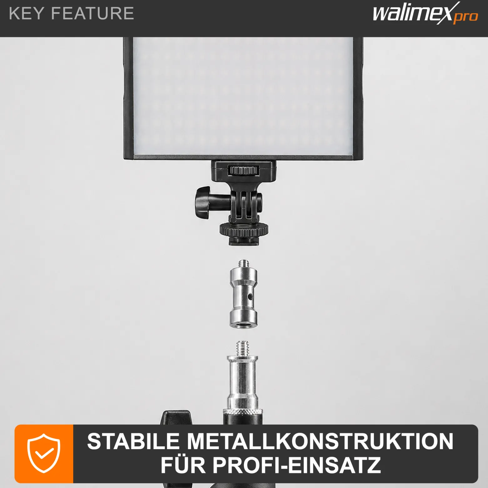 Walimex Set 4x Spigot Gewinde Adapter 1/4 Zoll auf 3/8 Zoll – Gewindeadapter für Kamera Zubehör und Stativ – Fotostudio Fotoshootings Fotografie