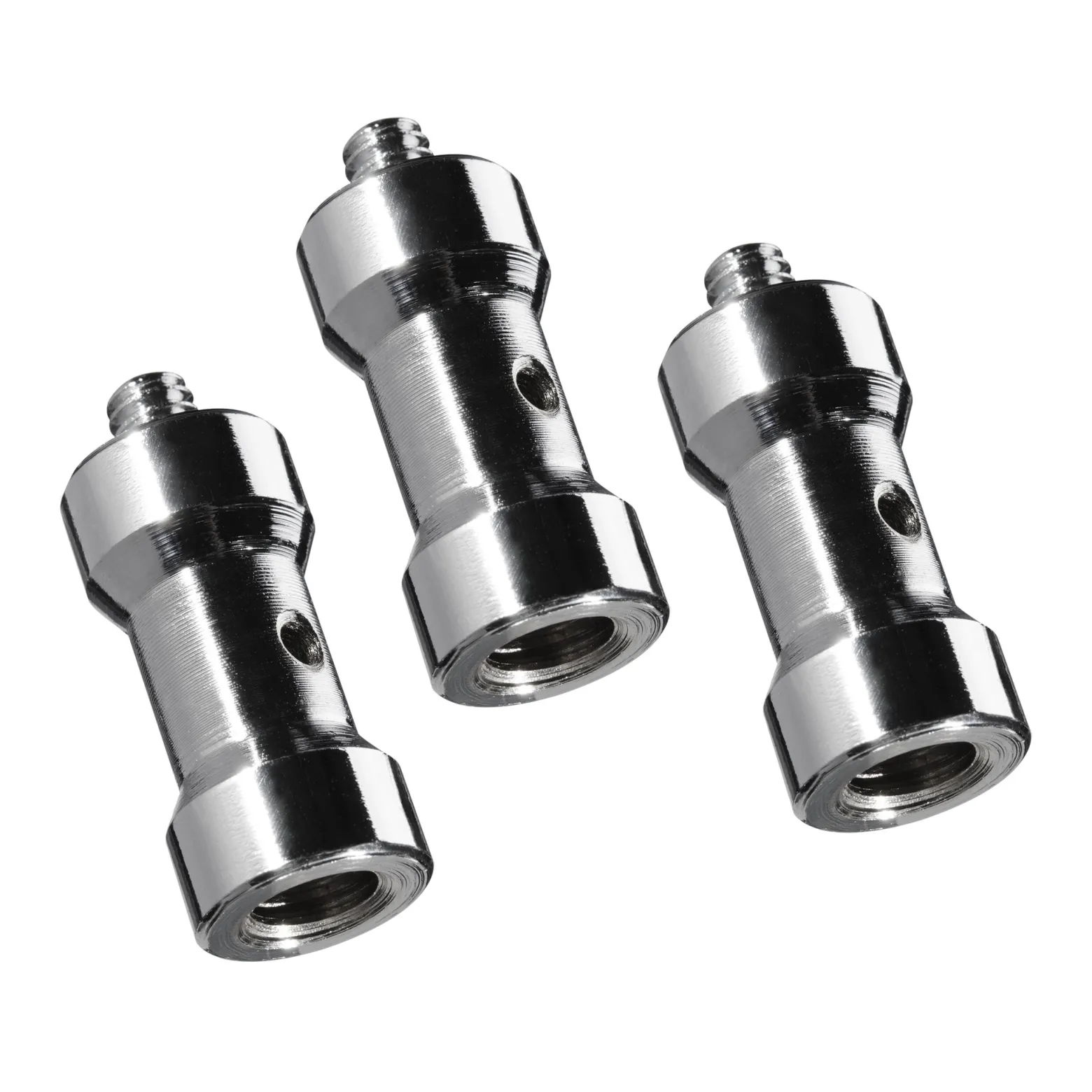 Walimex Set 3x Spigot Gewinde Adapter 1/4 Zoll auf 3/8 Zoll – Gewindeadapter für Kamera Zubehör und Stativ – Fotostudio Fotoshootings Fotografie