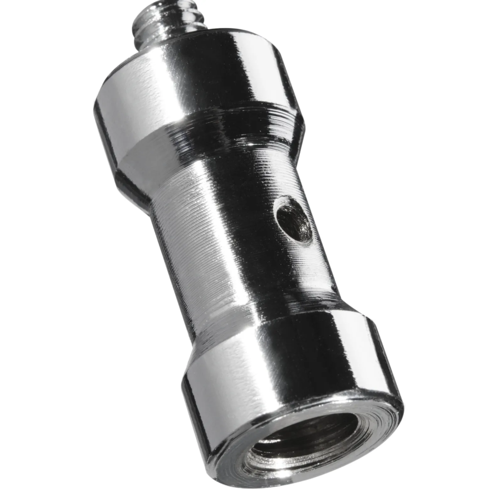 Walimex Spigot Gewinde Adapter 1/4 Zoll auf 3/8 Zoll, Gewindeadapter für Kamera Zubehör und Stativ