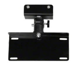 Walimex Steckdosen-Halter für Deckenschienensystem - 200 x 40 x 170 mm - mit Schienenwagen und 5/8