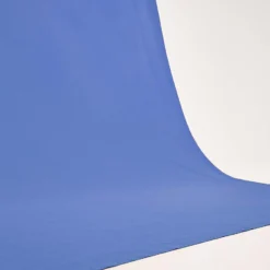 Walimex Stoffhintergrund Hellblau 2,85 x 6 m Stoffstärke ca. 140 g/m², Fotohintergrund aus Baumwolle, waschbar für Atelier und Studio