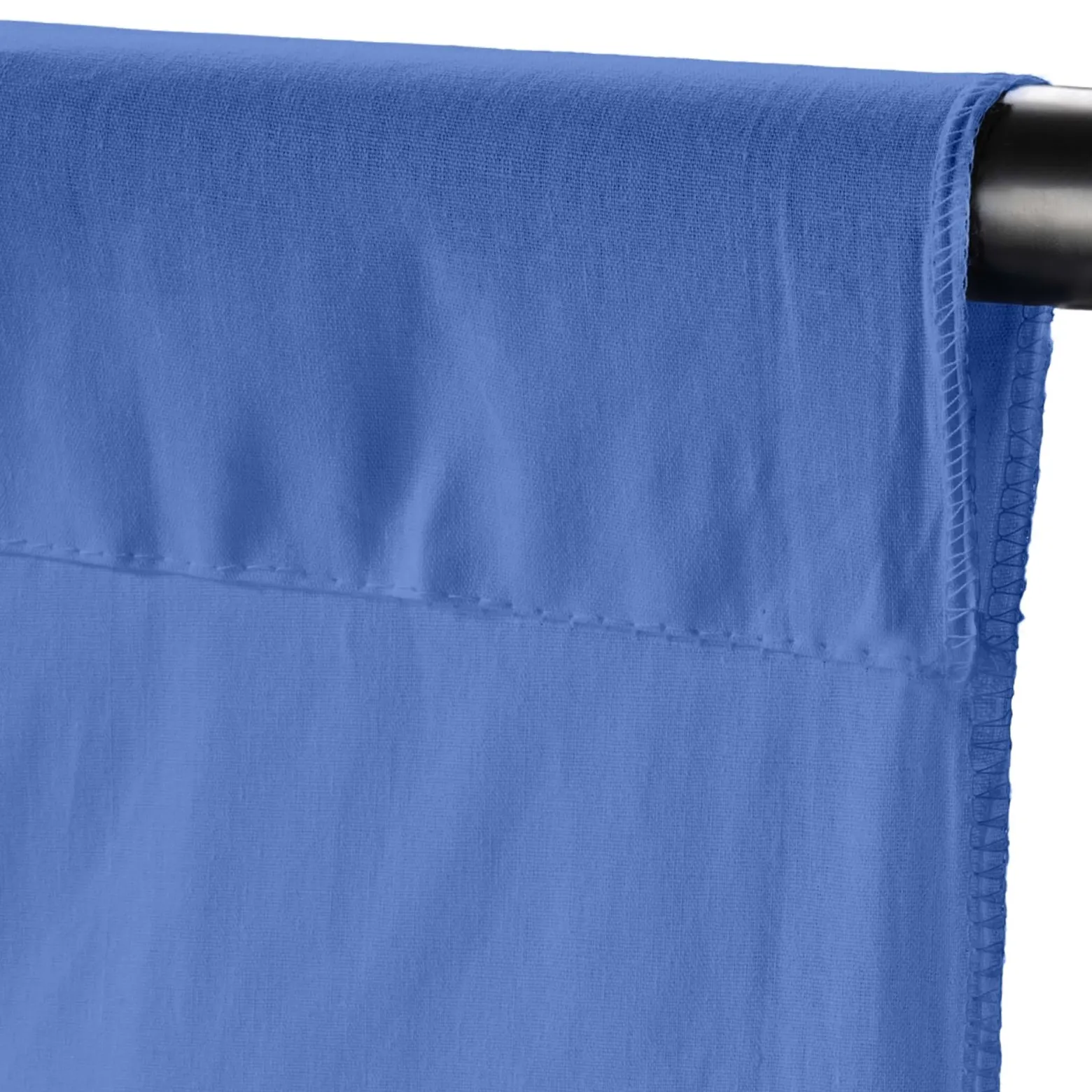 Walimex Stoffhintergrund Hellblau 2,85 x 6 m Stoffstärke ca. 140 g/m², Fotohintergrund aus Baumwolle, waschbar für Atelier und Studio