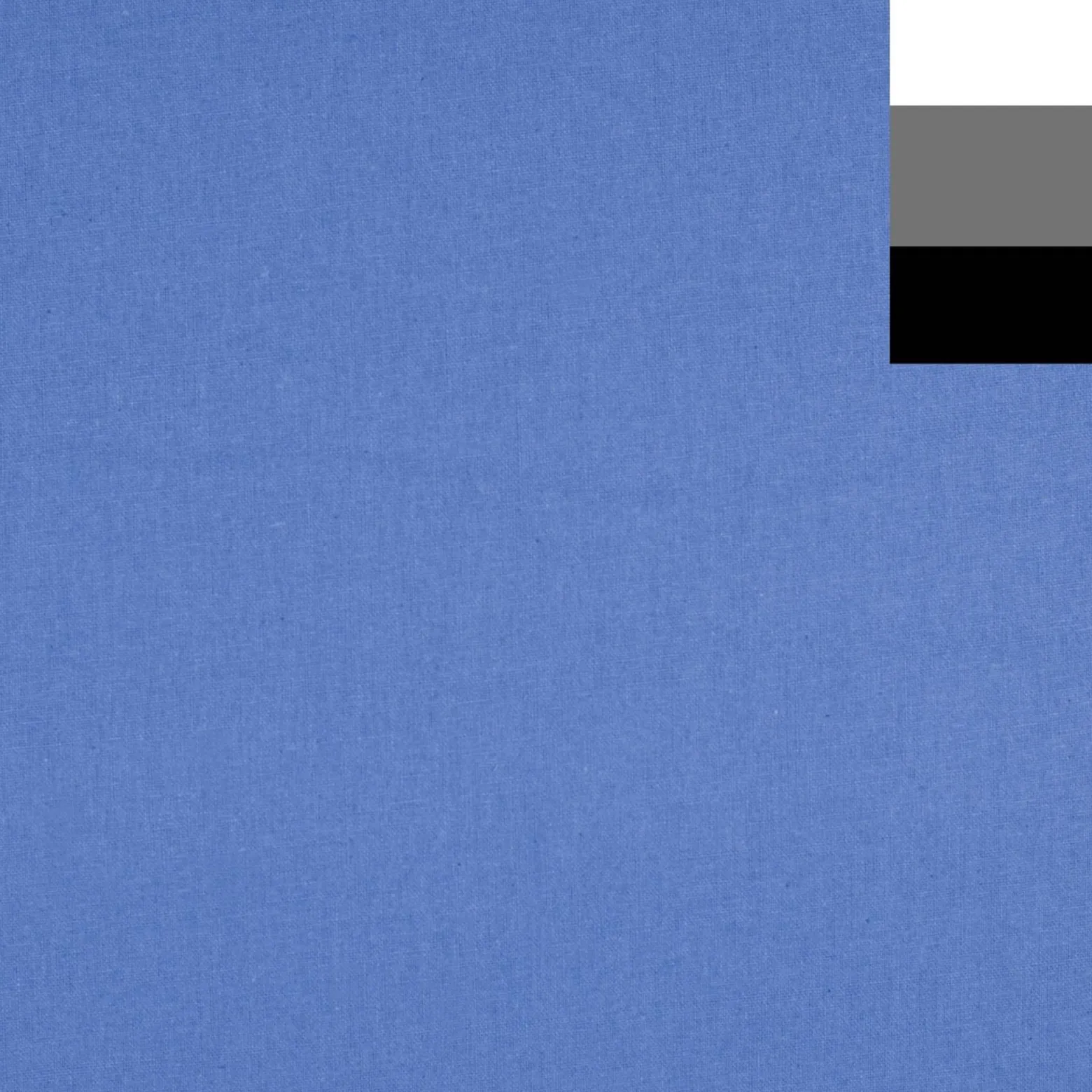 Walimex Stoffhintergrund Hellblau 2,85 x 6 m Stoffstärke ca. 140 g/m², Fotohintergrund aus Baumwolle, waschbar für Atelier und Studio